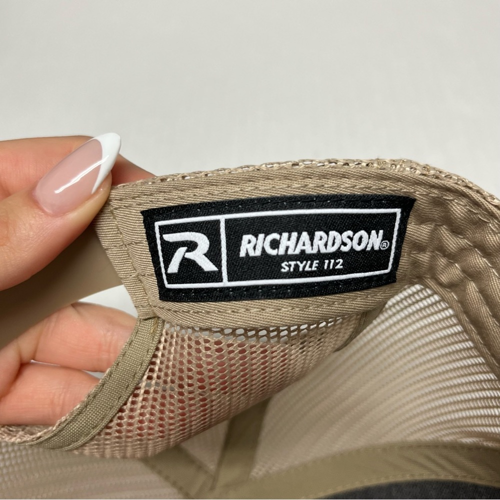 Gallant Richardson original 112 mesh adjustable trucker hat western cowboy ranch - Picture 8 of 10